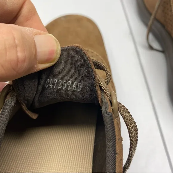 SAS Walk Easy Shoes Women's 9.5N Brown Nubuck Leather Low Comfort Walking