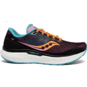 Saucony Womens Triumph 18 S10595-25 Purple Running Shoes Sneakers Size 10 Multi