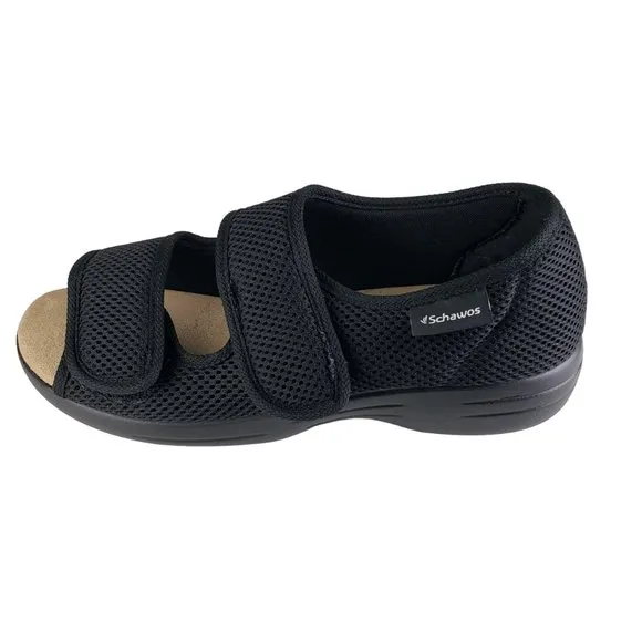 SCHAWOS Unisex Comfort Sandals Stretch 41EU Women 9.5-10 Men 8-8.5 Like New
