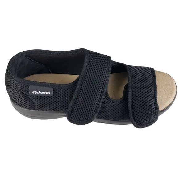 SCHAWOS Unisex Comfort Sandals Stretch 41EU Women 9.5-10 Men 8-8.5 Like New