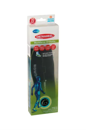 SCHOLL Orthaheel Workforce Orthotic M