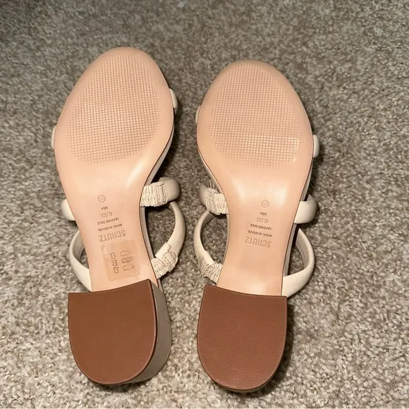 SCHUTZ Leather Sandals