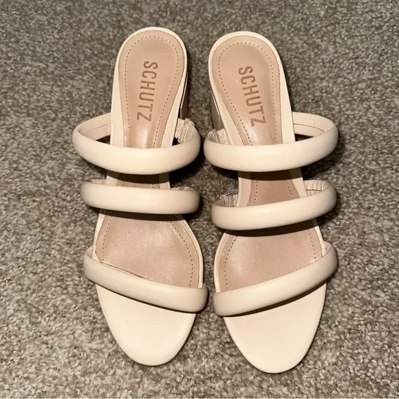 SCHUTZ Leather Sandals