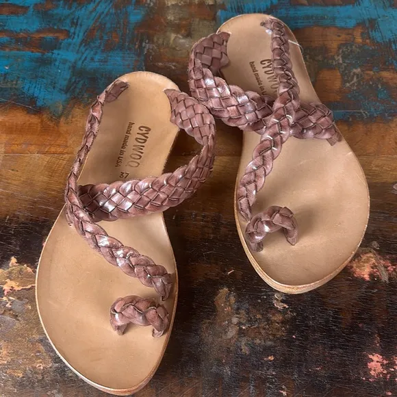 “Selma Sandals” by CYDWOQ. New in box.