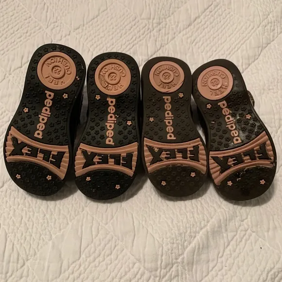 Set of 2 Pediped Isabella Mary Jane Shoes