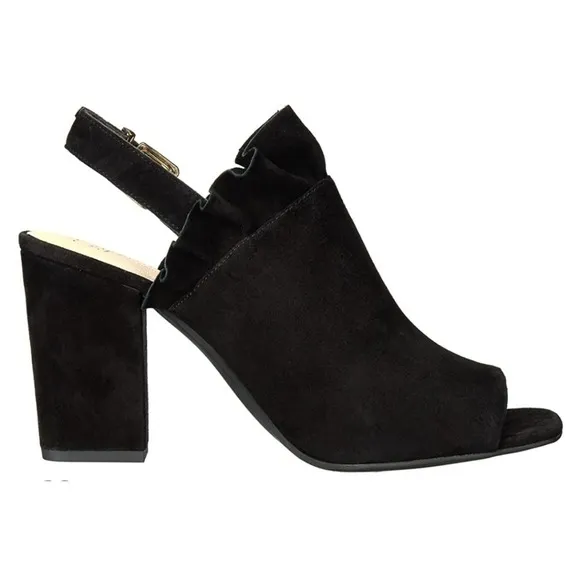 Seychelles Sightseeing Suede Slingback Heel Sandal