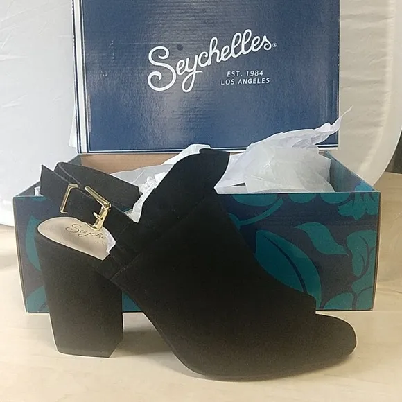 Seychelles Sightseeing Suede Slingback Heel Sandal