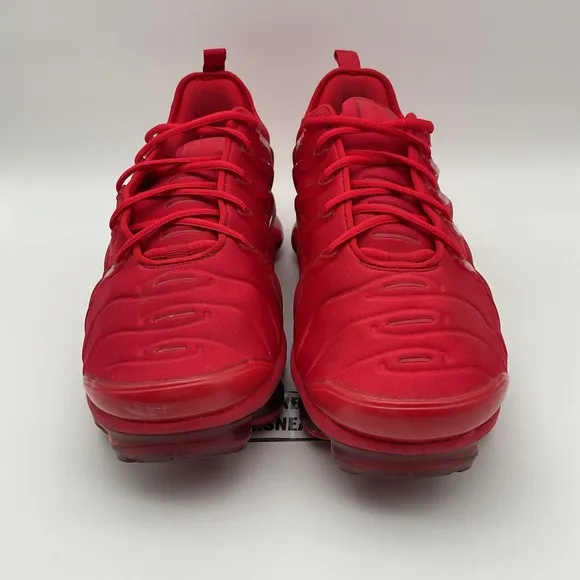 Size 11.5 - Nike Air VaporMax Plus Triple Red (CW6973-600)