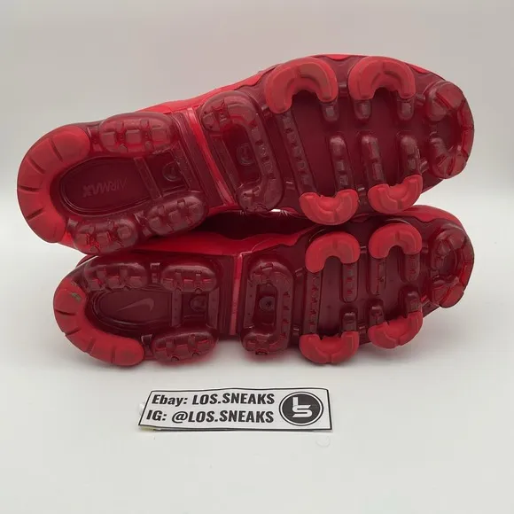 Size 11.5 - Nike Air VaporMax Plus Triple Red (CW6973-600)