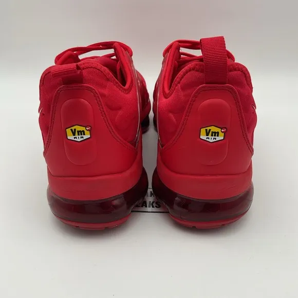 Size 11.5 - Nike Air VaporMax Plus Triple Red (CW6973-600)