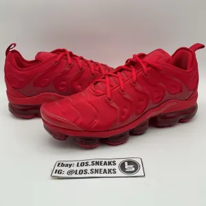 Size 11.5 - Nike Air VaporMax Plus Triple Red (CW6973-600)