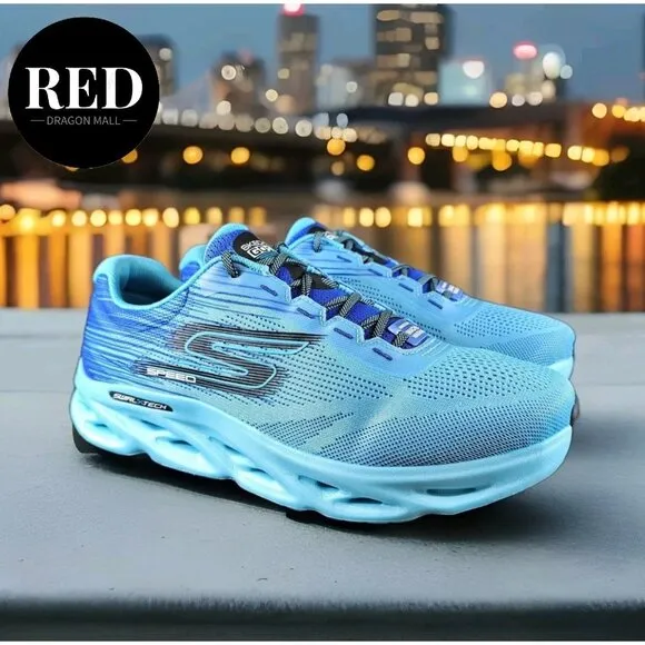 Skechers Go Run Swirl Tech Speed Sneaker - Men's Size 11.5