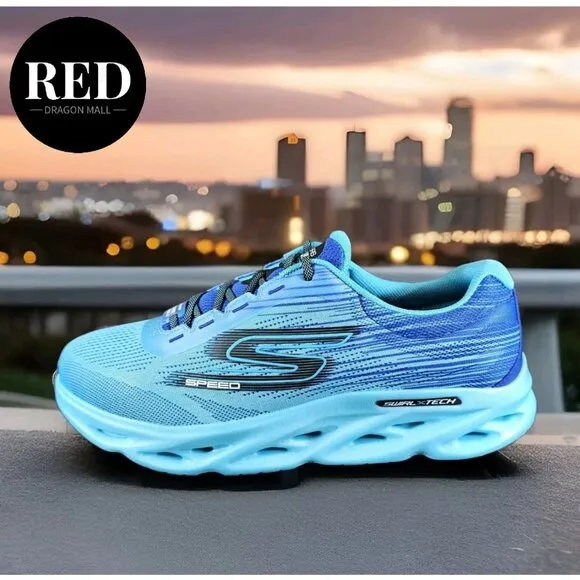 Skechers Go Run Swirl Tech Speed Sneaker - Men's Size 11.5