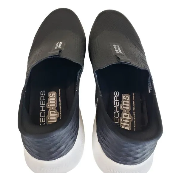 Skechers Men Gowalk 6 Black Athletic Slip-on Walking Casual Sneakers 11.5