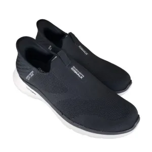 Skechers Men Gowalk 6 Black Athletic Slip-on Walking Casual Sneakers 11.5