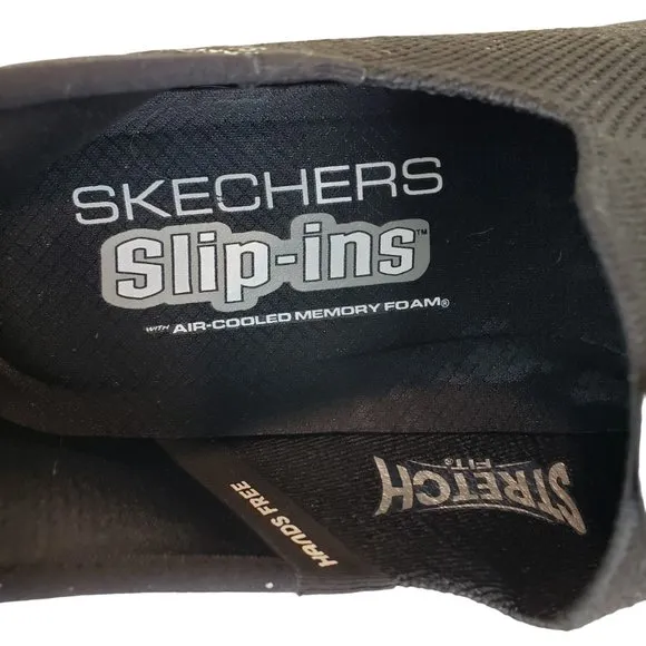 Skechers Men Gowalk 6 Black Athletic Slip-on Walking Casual Sneakers 11.5