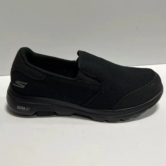 Skechers Men's Go Walk 5 Slip On Black Size 11 WW