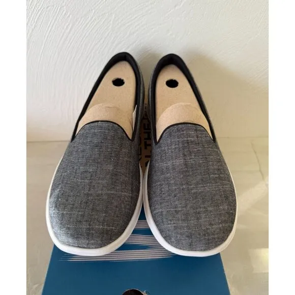 Skechers Womens Gray Go Walk Lite Casual Slip On Shoe Size 11 Comfort Everyday