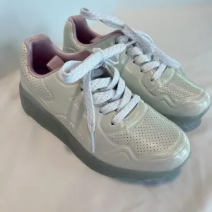 Sketchers Street‎ Line Ice Prism Lux Girls Shoes Size 1