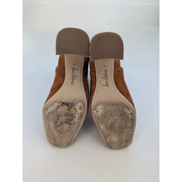 Sofft Women's Sacora Cowhair Ankle Boots Caramel/Ivory Size 10M