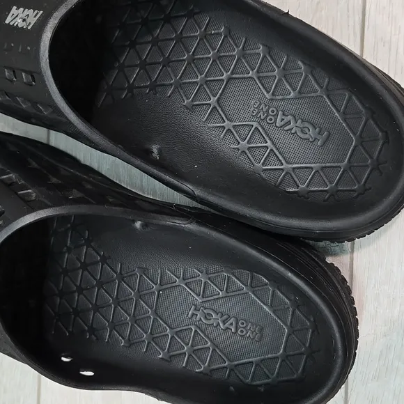 Sold Hoka One One Mens Ora Recovery Slide  Playform Sandals Shoes Sz 10