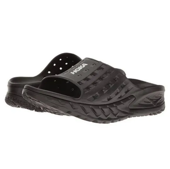 Sold Hoka One One Mens Ora Recovery Slide  Playform Sandals Shoes Sz 10