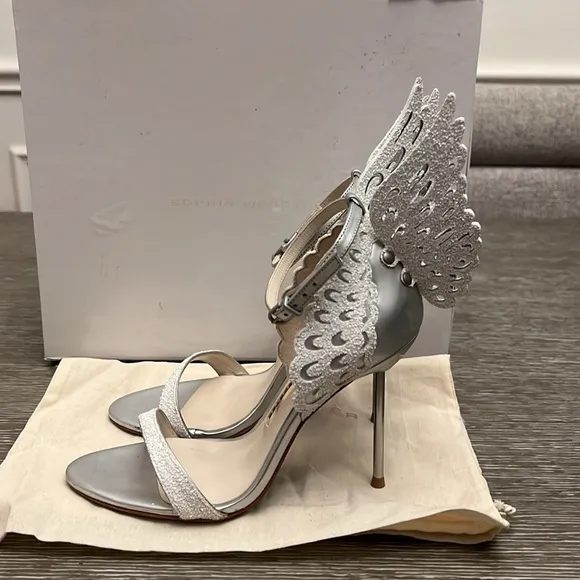 Sophia Webster Leather Colorblock Pattern Sandals