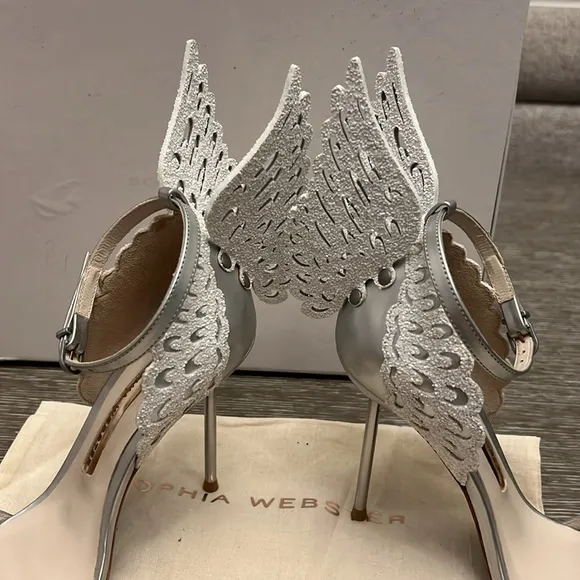 Sophia Webster Leather Colorblock Pattern Sandals