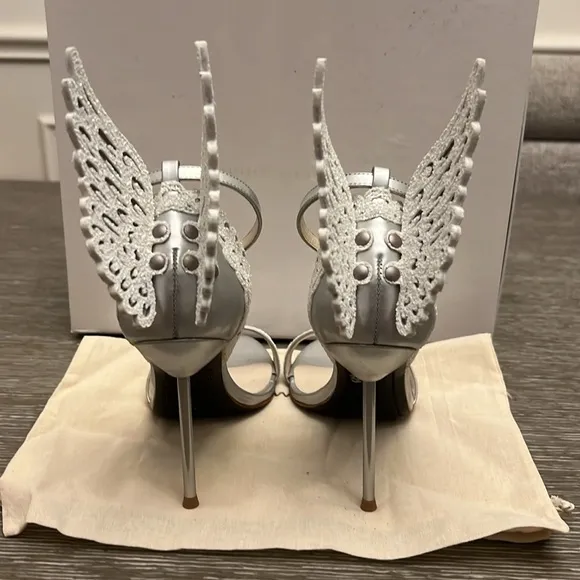 Sophia Webster Leather Colorblock Pattern Sandals