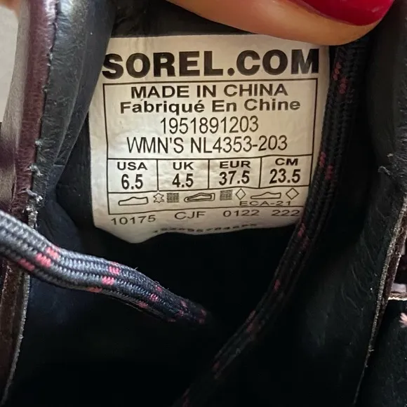 SOREL Brex Heel Lace Boots
