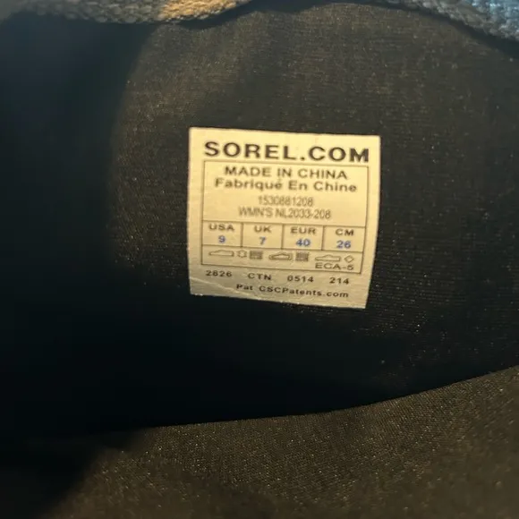 Sorel Conquest Carly woman’s boot size 7