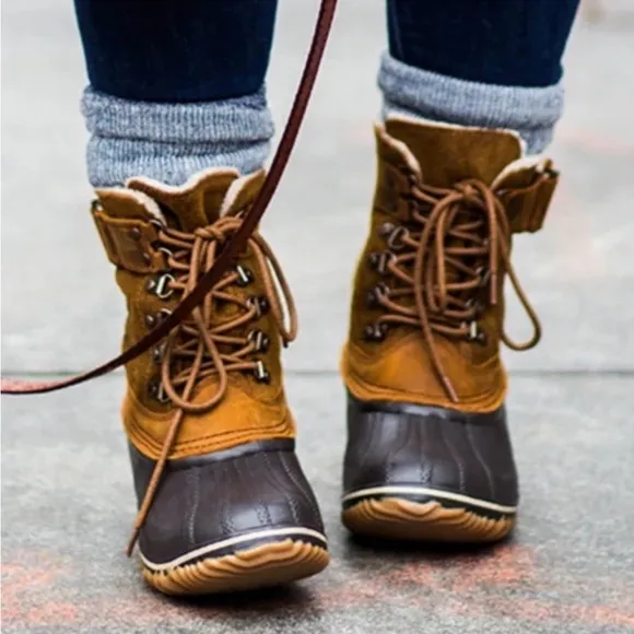 Sorel “Fancy Lace II” Boots, Size 7