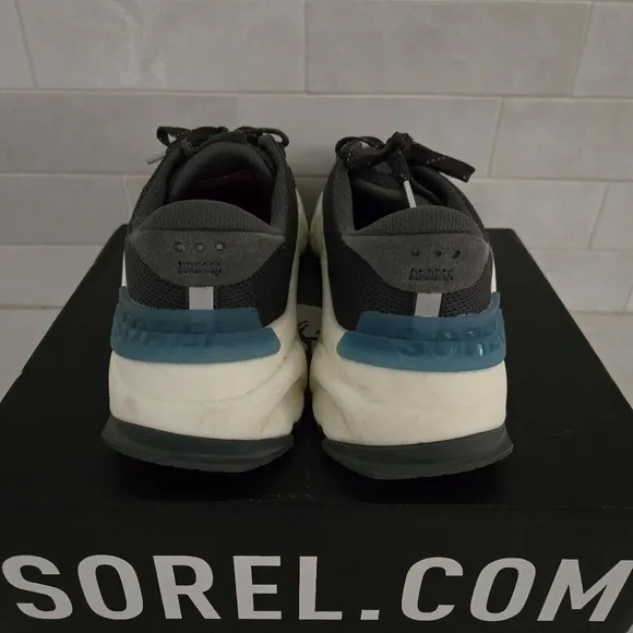 Sorel Kinetic Renegade RNEGD Lace-Up Chunky Athletic Casual Sneakers Shoes Black