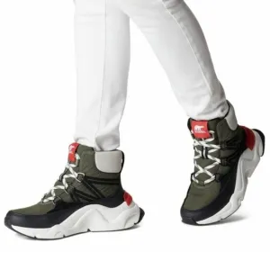 Sorel Kinetic Rnegd Sport Boots High Top Sneaker Booties Alpine Tundra Size 7.5