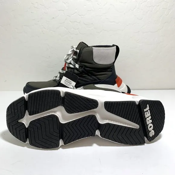 Sorel Kinetic Rnegd Sport Boots High Top Sneaker Booties Alpine Tundra Size 7.5