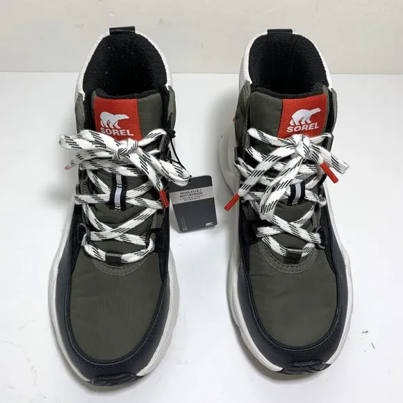 Sorel Kinetic Rnegd Sport Boots High Top Sneaker Booties Alpine Tundra Size 7.5