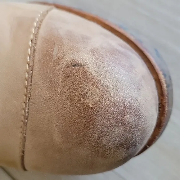 Sorel Lea Wedge Boots 7.5 Tan