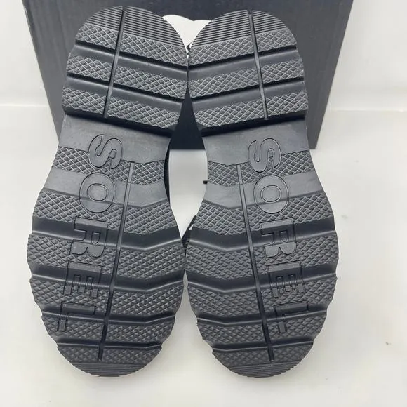 Sorel Lennox Waterproof Lace-Up Boots in Black Size 5 New‎ Retail $190
