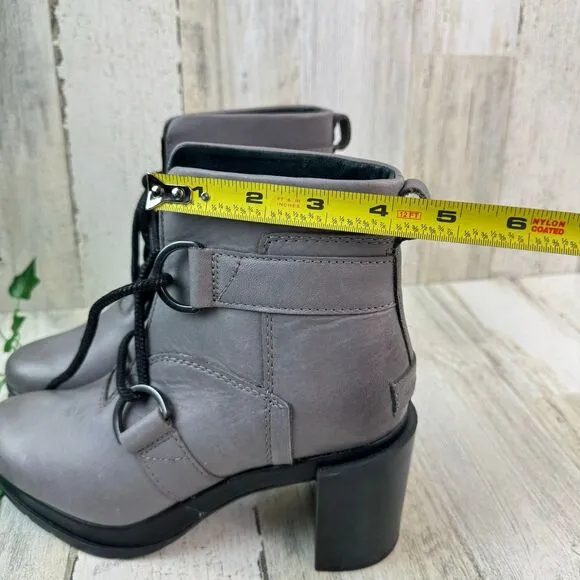 Sorel Margo Lace Leather Ankle boot size 7.5