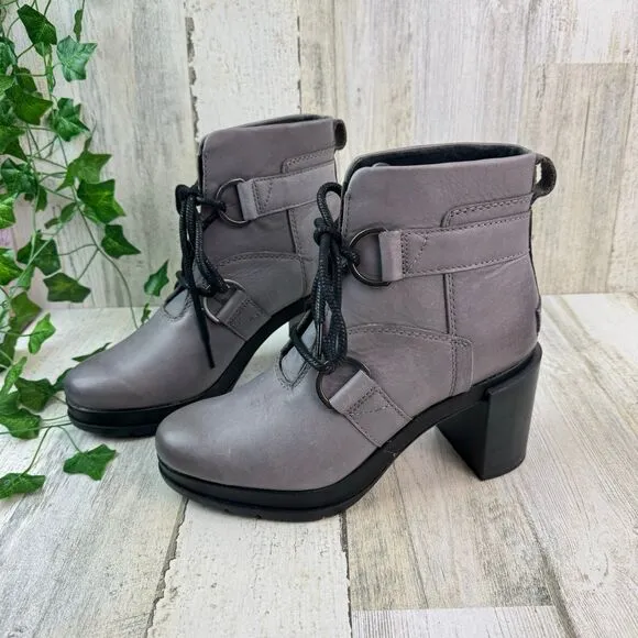 Sorel Margo Lace Leather Ankle boot size 7.5