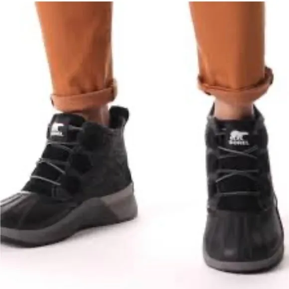 SOREL Out N About III Duck Boot Classic Boots black size 5.5 $130 new /no box
