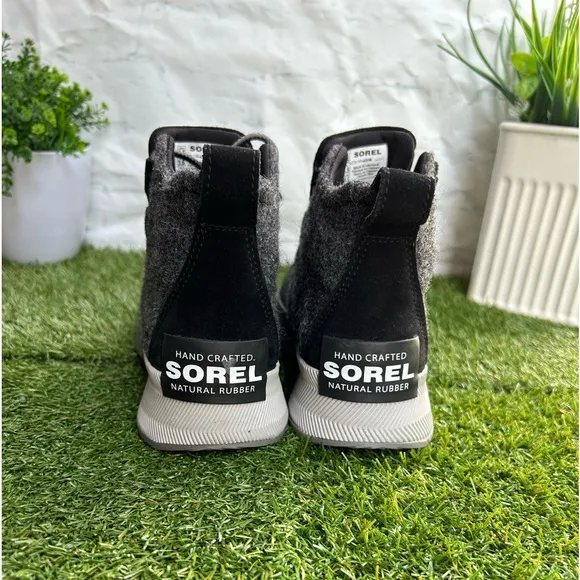 SOREL Out N About III Duck Boot Classic Boots black size 5.5 $130 new /no box