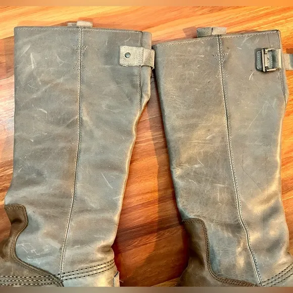 Sorel Slimpack Tall Riding Winter Rain Boots - Size 8.5