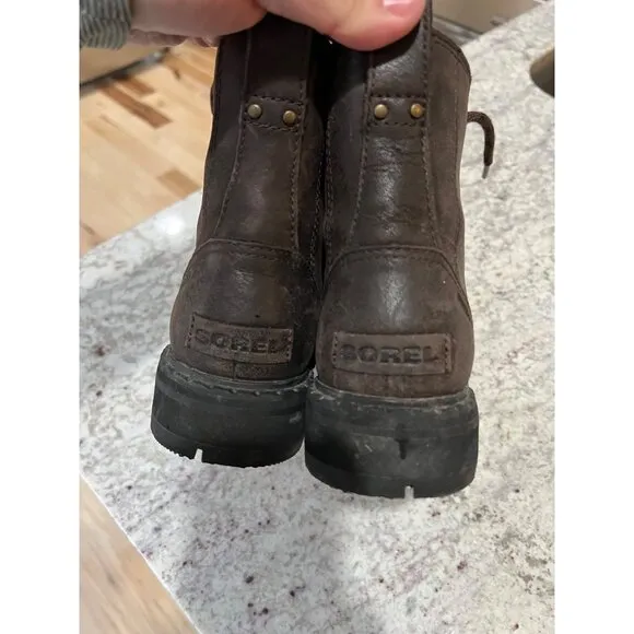 Sorel Women's Lennox Lace Cozy Boot - Rain - Waterproof - Size 6