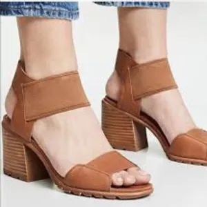 SOREL - Women's Nadia Sandals Open Toe Sandals with Ankle Strap Size 10