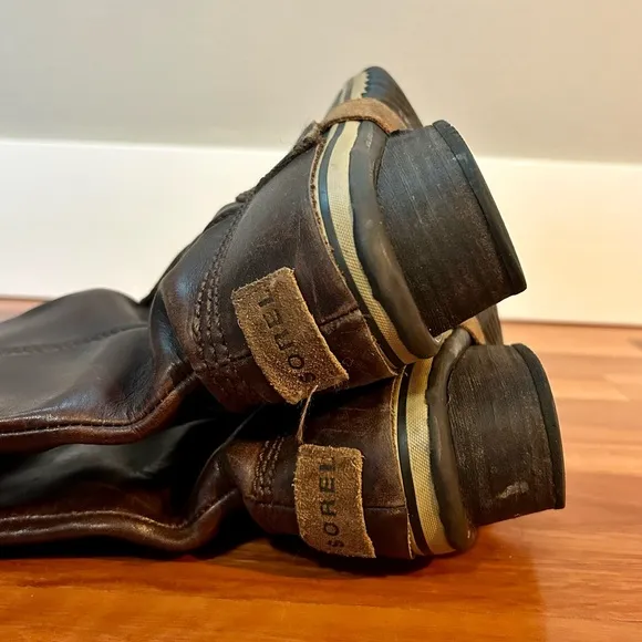 Sorel Women’s Slimpack Tall Riding Winter Rain Boots - Size 8