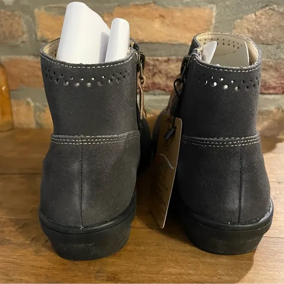 Spenco Kern Valley Suede Bootie Castle‎ Rock Slate Gray Size 7