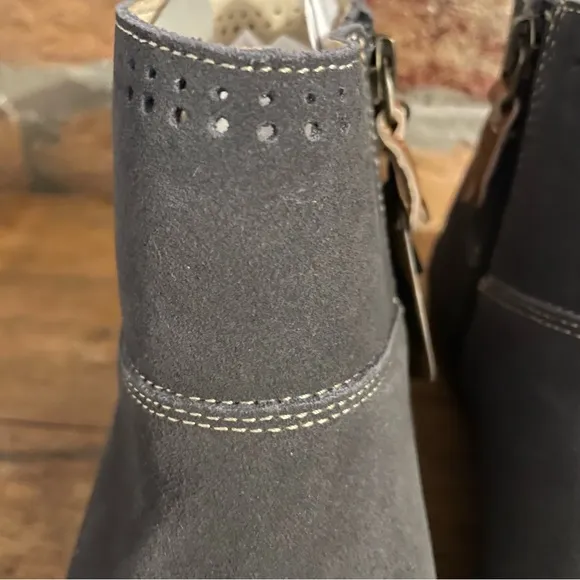Spenco Kern Valley Suede Bootie Castle‎ Rock Slate Gray Size 7