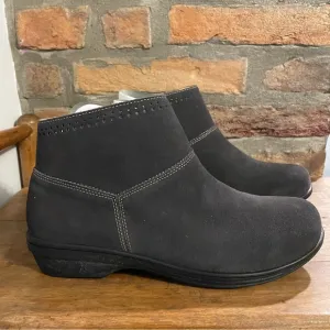 Spenco Kern Valley Suede Bootie Castle‎ Rock Slate Gray Size 7