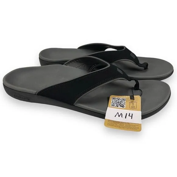 Spenco Yumi Plus Mens Size 14 Orthotic Flip Flops NEW!
